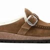 Birkenstock Buckley Shearling Shoes - Women's