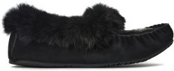 Faux Fur Street Suede Moccasins - Women's -Chic Feet Boutique 2273840003