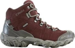 Oboz Bridger Mid Waterproof Hiking Boots - Women's -Chic Feet Boutique 8577210074