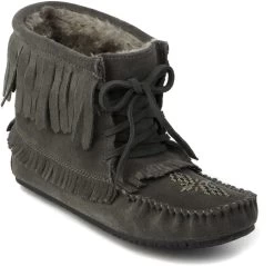Harvester Lined Suede Moccasins - Women's -Chic Feet Boutique b9f2d9d5 aa90 456e a5cc 7e00dc9f4208
